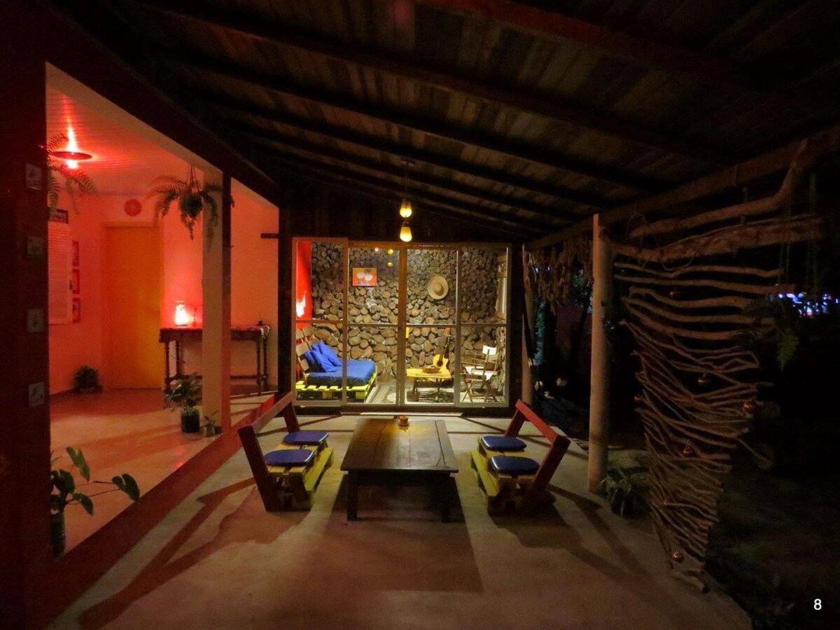 Casa Estilosa E Rustica Com Vista Para O Por Do Sol Da Ilha Do Mel! Eksteriør bilde