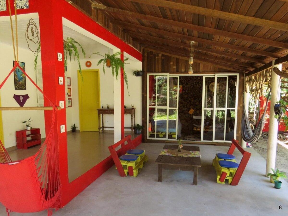 Casa Estilosa E Rustica Com Vista Para O Por Do Sol Da Ilha Do Mel! Eksteriør bilde