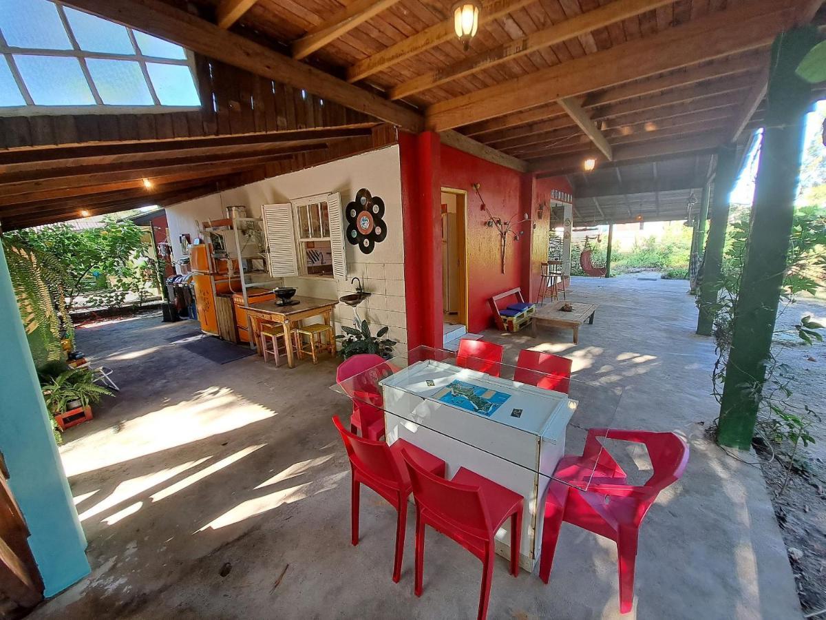 Casa Estilosa E Rustica Com Vista Para O Por Do Sol Da Ilha Do Mel! Eksteriør bilde