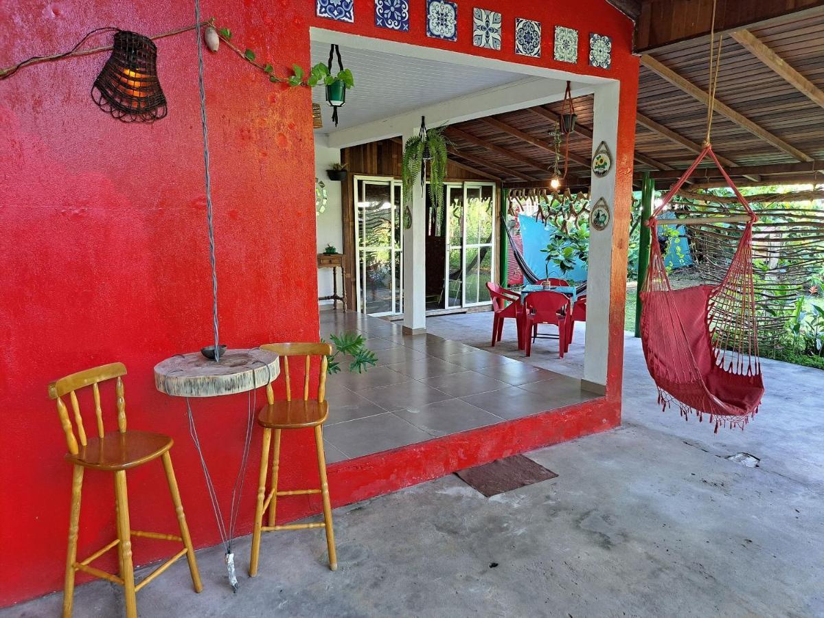 Casa Estilosa E Rustica Com Vista Para O Por Do Sol Da Ilha Do Mel! Eksteriør bilde